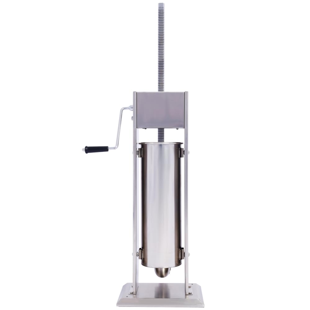 Vertical Stainless Steel Manual Sausage Stuffing Machine with 4 Filling Tubes G9885
