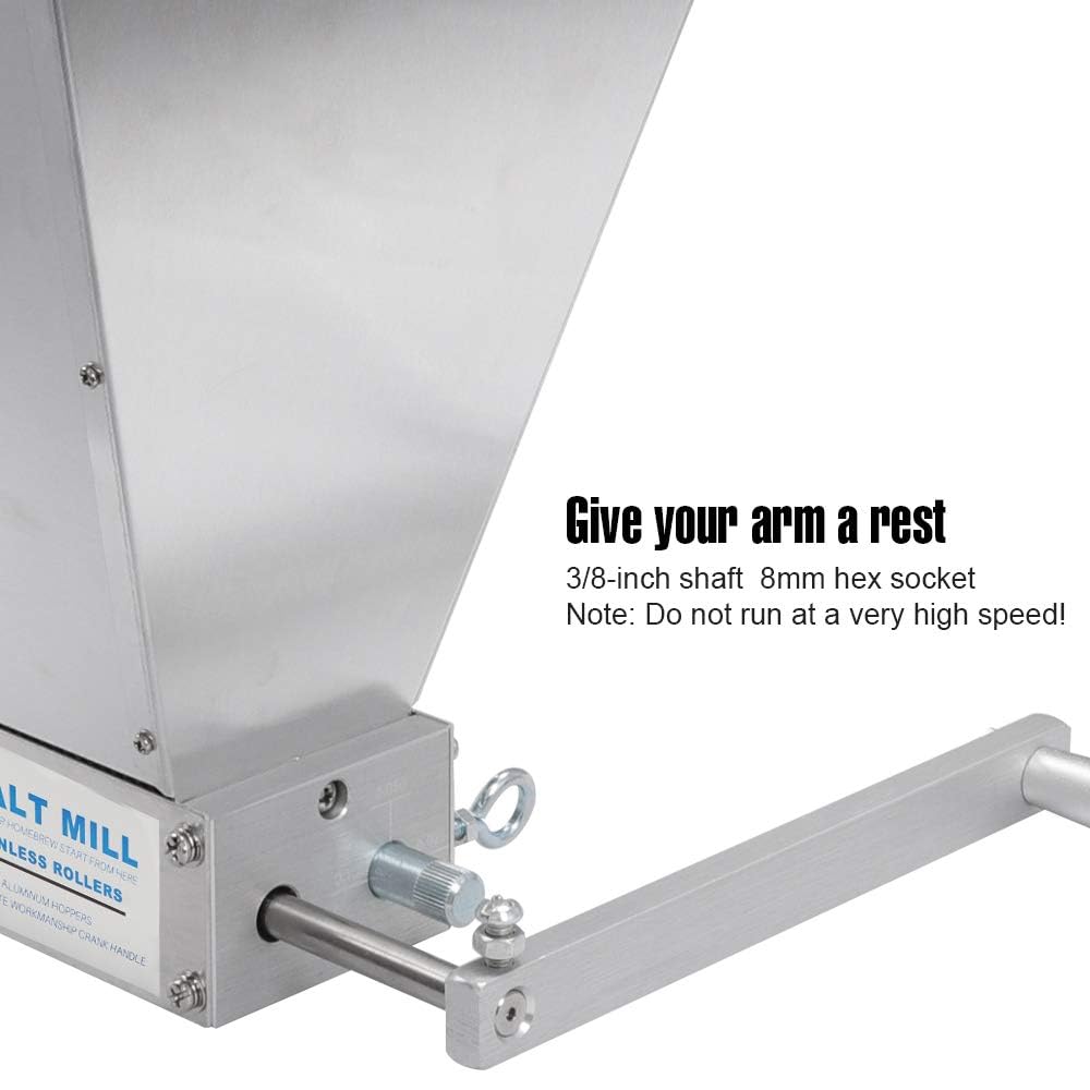 2 Roller Stainless Steel Grain Mill C36485