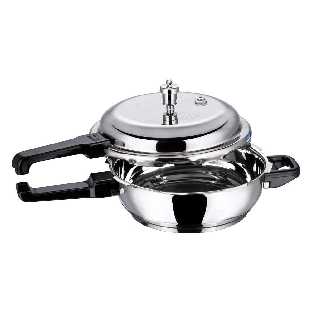 Stainless Steel Sandwich Bottom Pressure Pan Y638029