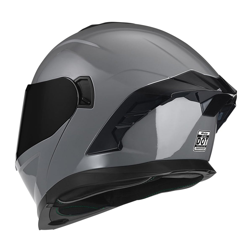 Flip Up Modular Full Face Motorcycle Helmet Dual Visor Z1317