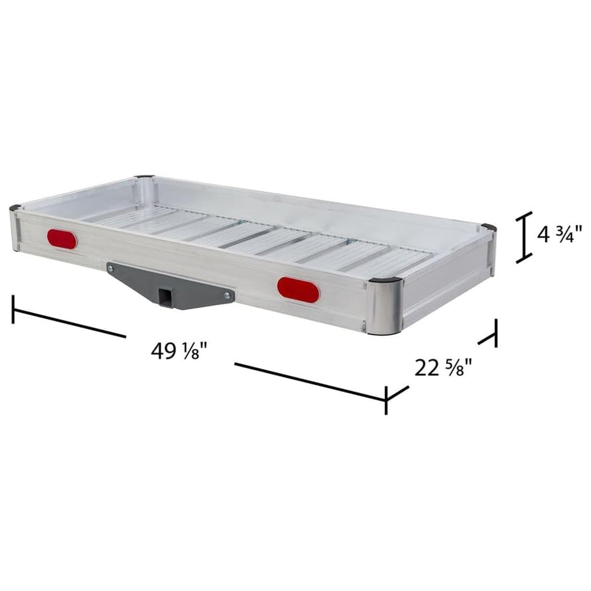 Aluminum Hitch Cargo Carrier Tray 550 lb Capacity F435242