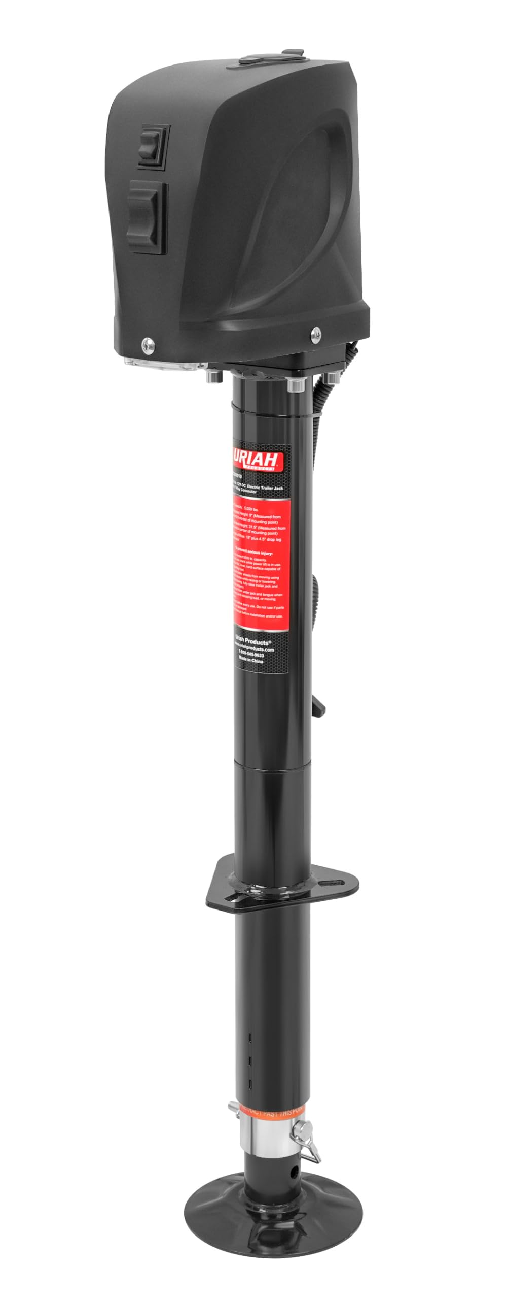12V 5000 Lbs Electric Trailer Jack G2400