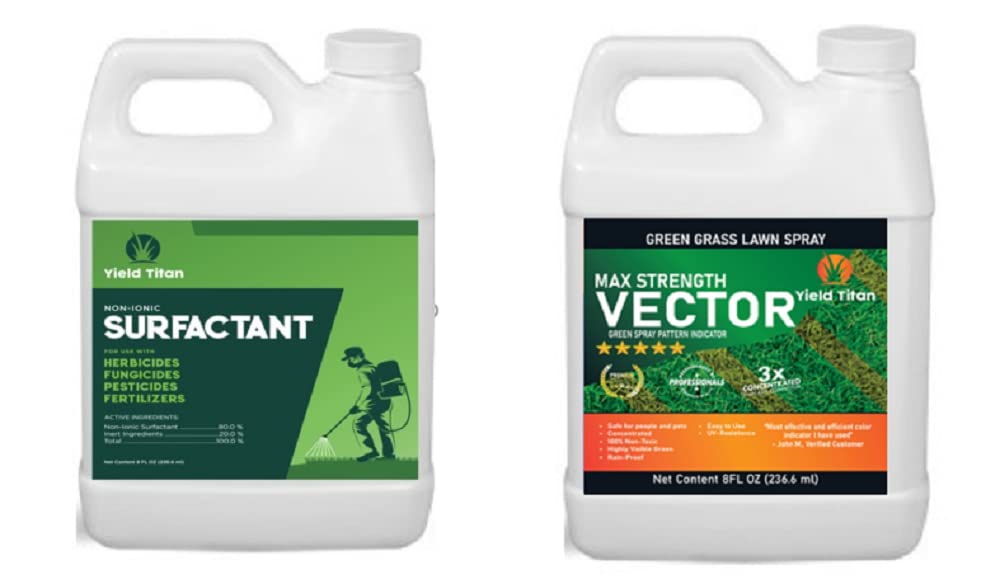 Non-Ionic Surfactant and Spray Pattern Indicator 8oz Each S74316