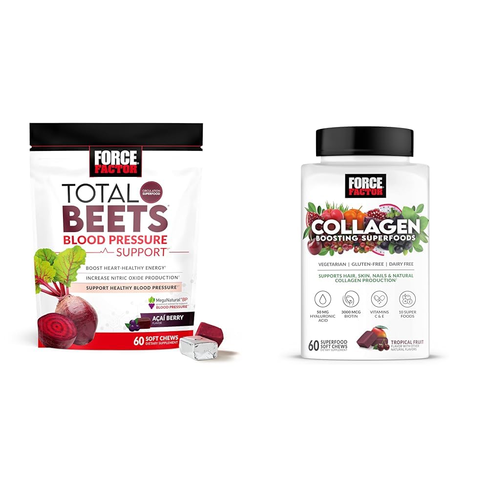 Beets Chews and Collagen Soft Chews U494