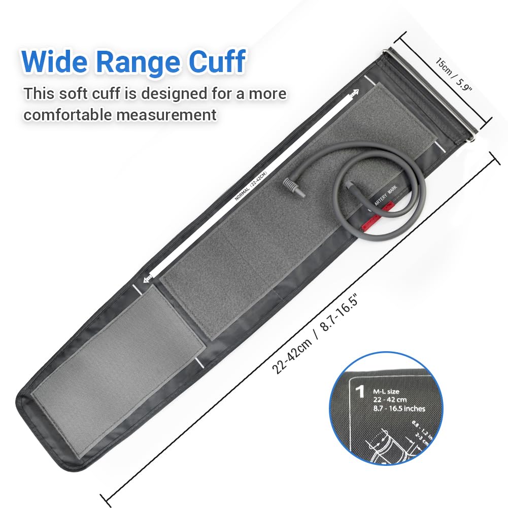 Automatic Upper Arm Blood Pressure Monitor with Large Cuff K65849