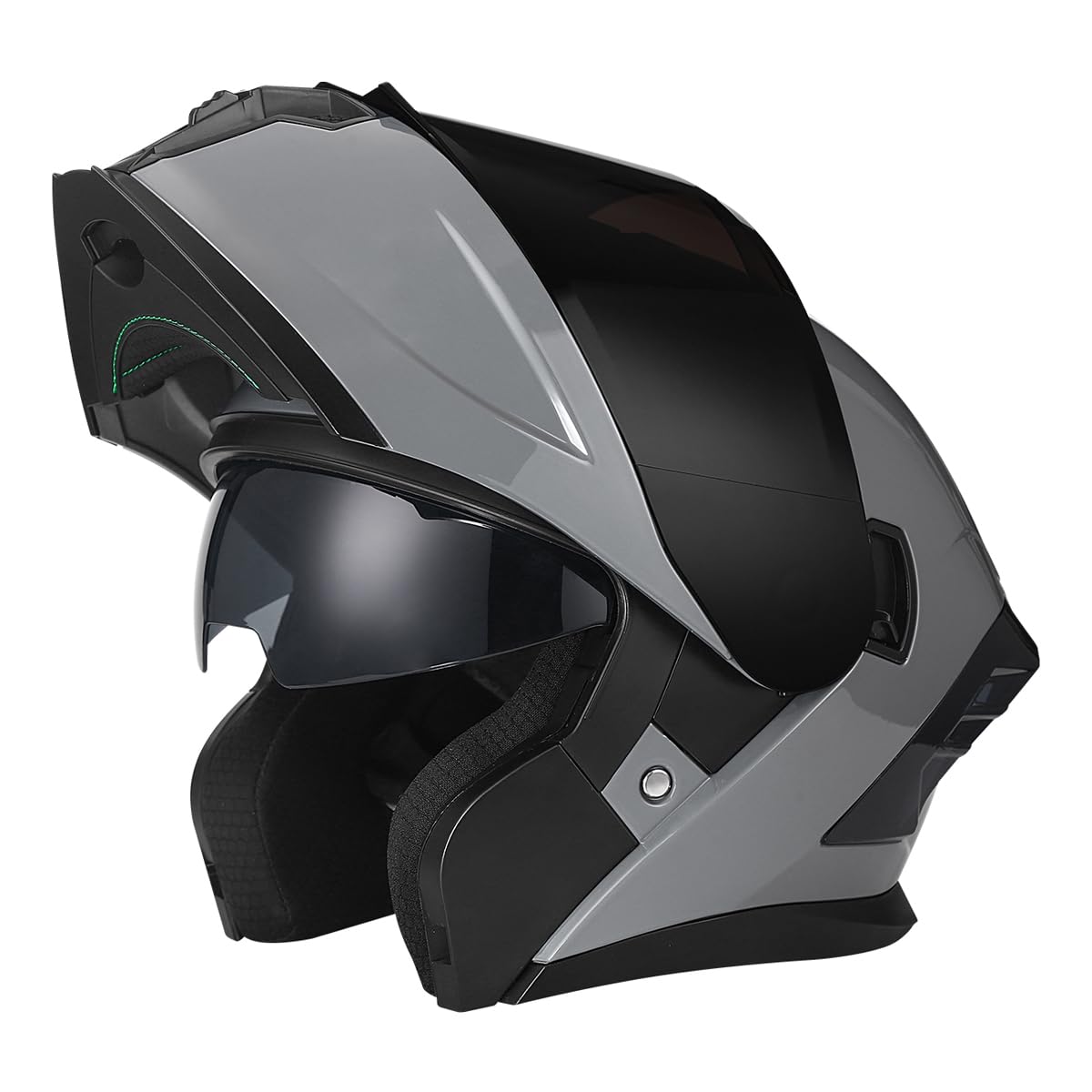 Flip Up Modular Full Face Motorcycle Helmet Dual Visor Z1317