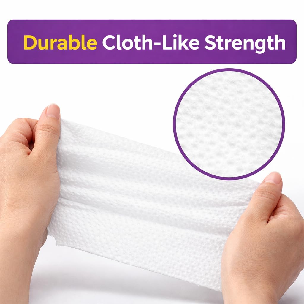 Cloth Paper Towels, 8 Triple Rolls M335