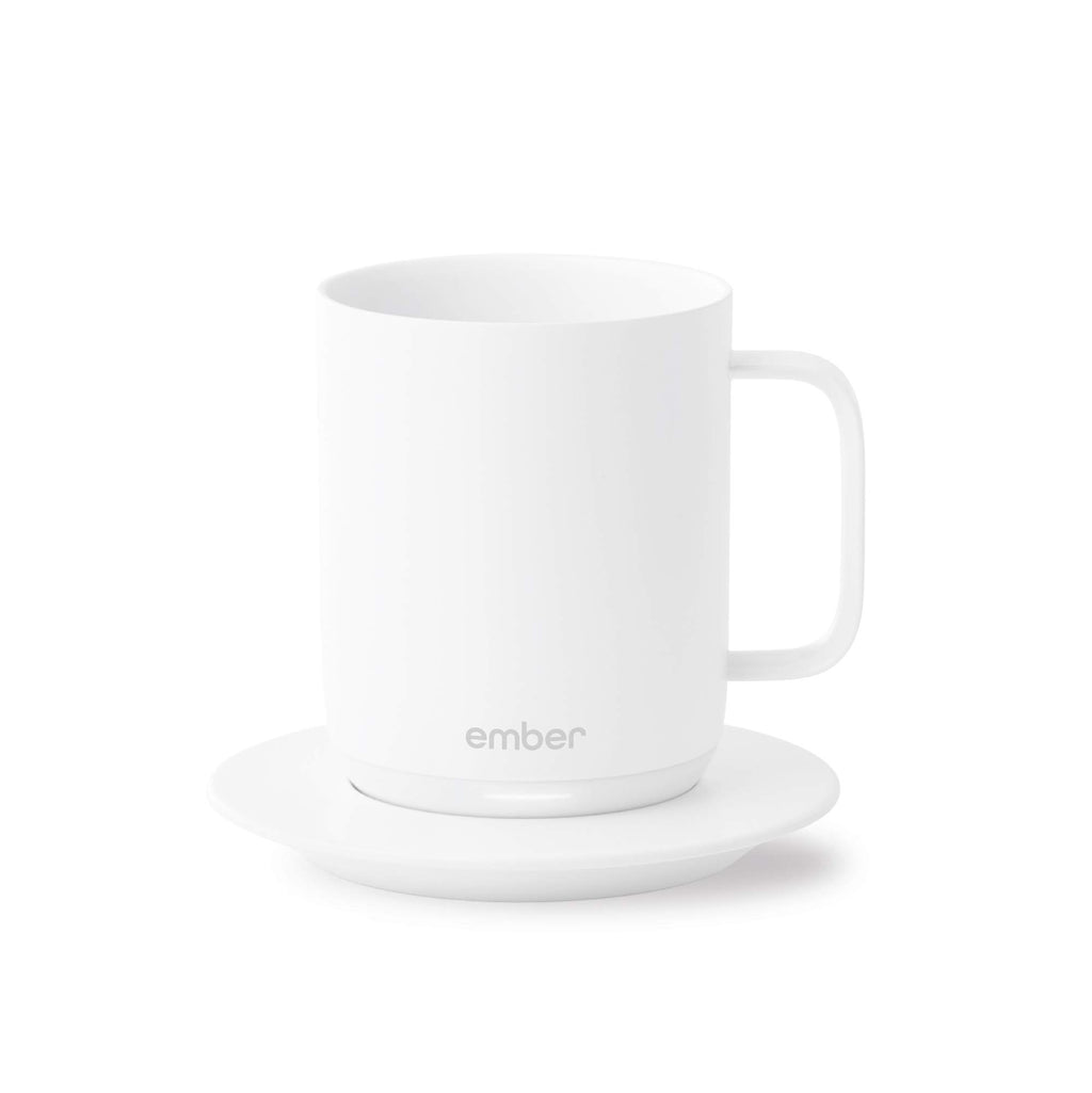 White 10 Ounce Temperature Control Smart Mug W325