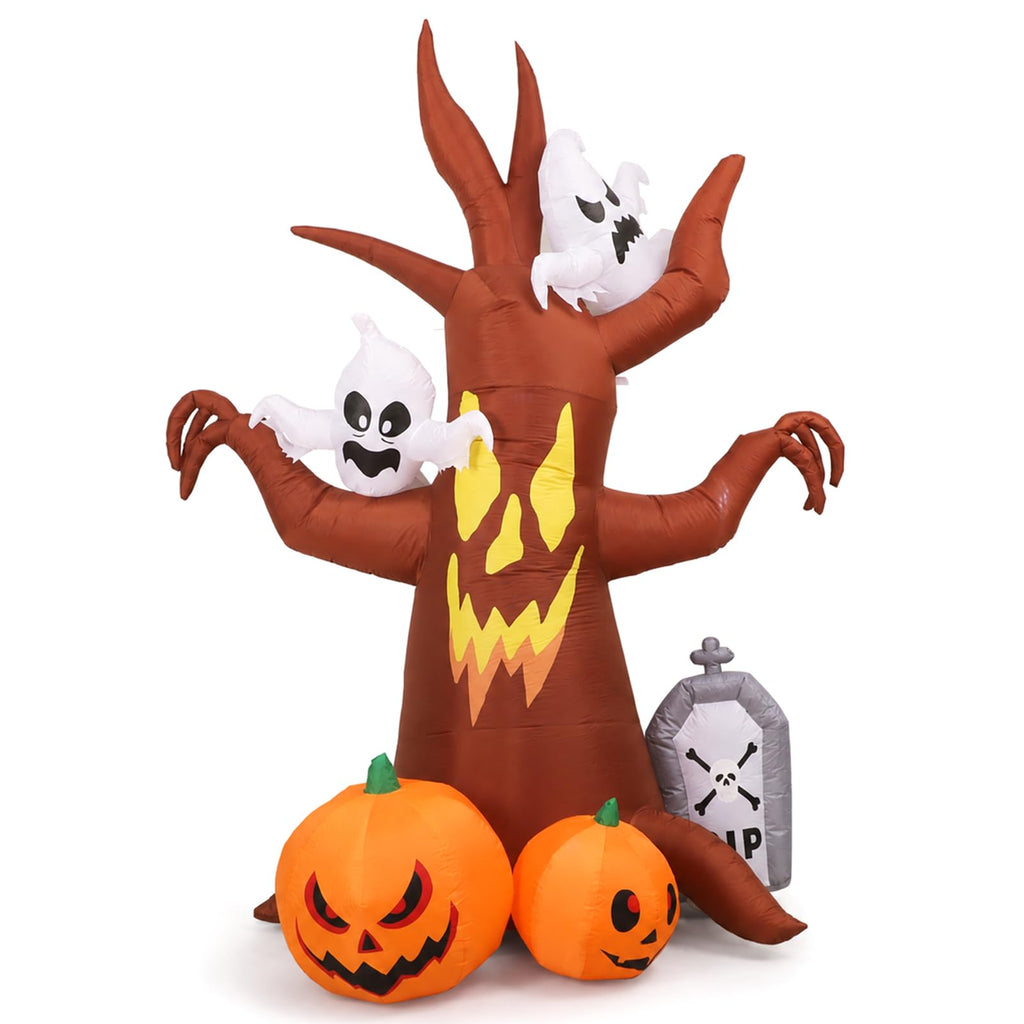 8FT Inflatable Ghost Tree Decoration T86701