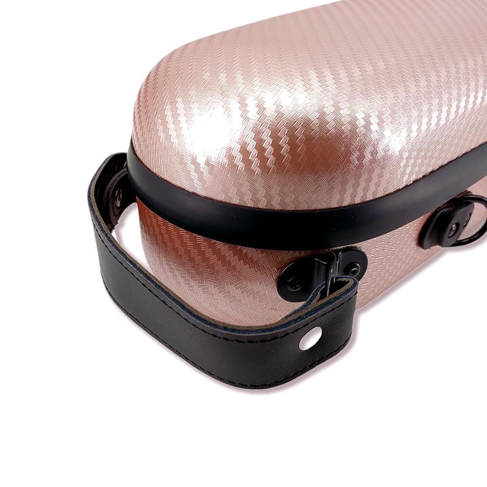3/4 Full Size Hard Shell Carbon Fiber Violin Case P689