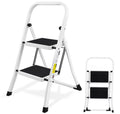 2 Step Folding Stool with Anti-Slip Pedal O8127