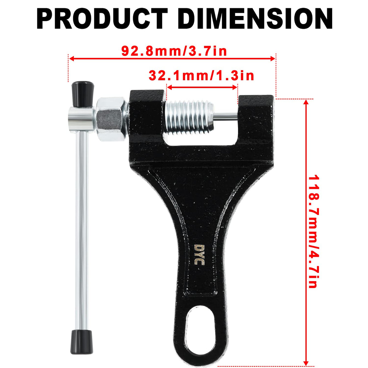 Chain Breaker Tool for 420-530 Roller Chain O6449