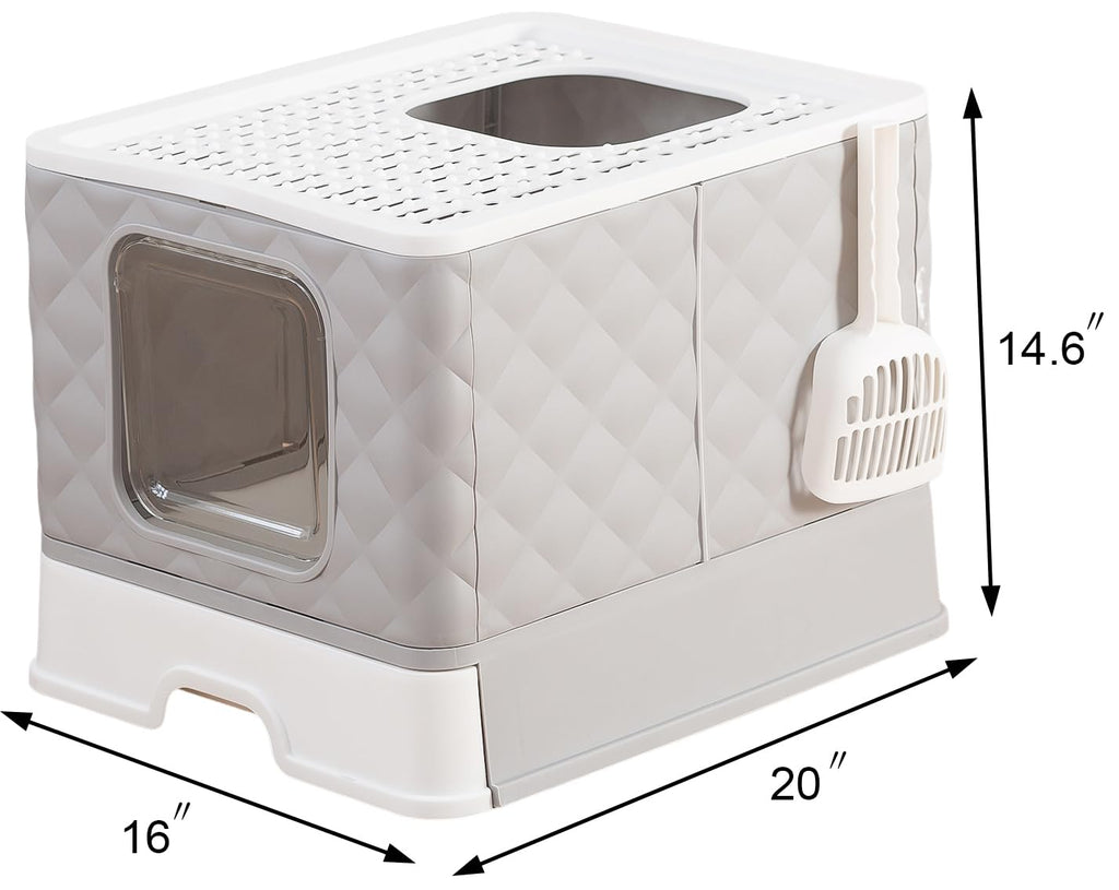 Foldable Cat Litter Box Q864877