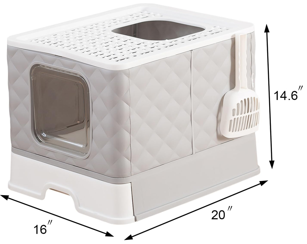 Foldable Cat Litter Box Q864877