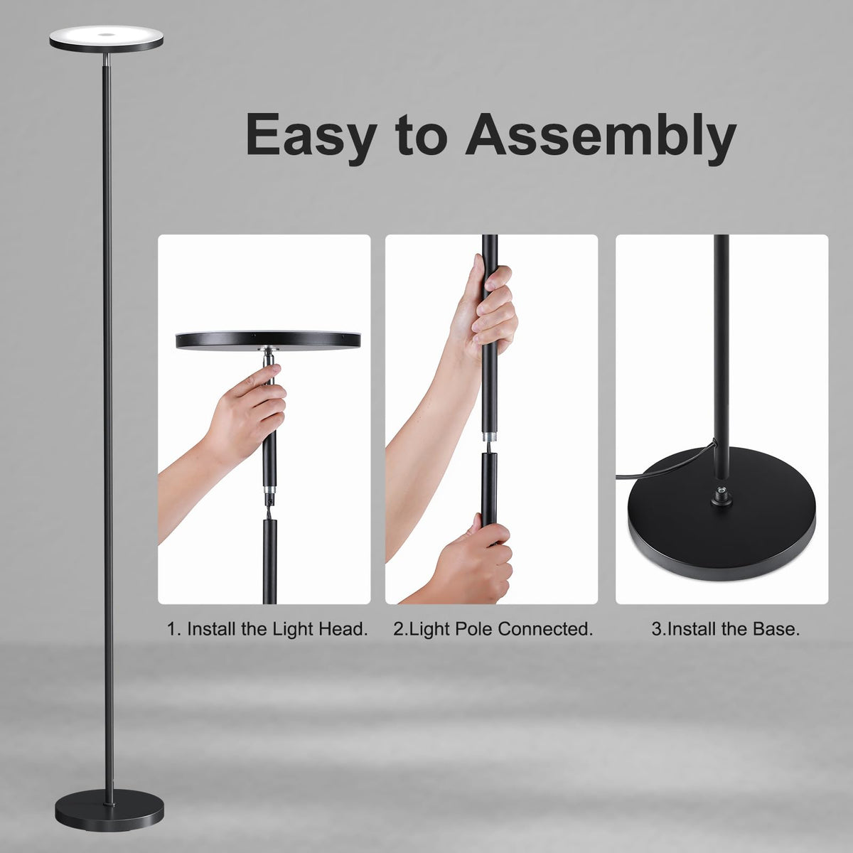 Floor Lamps with Remote Control F260608