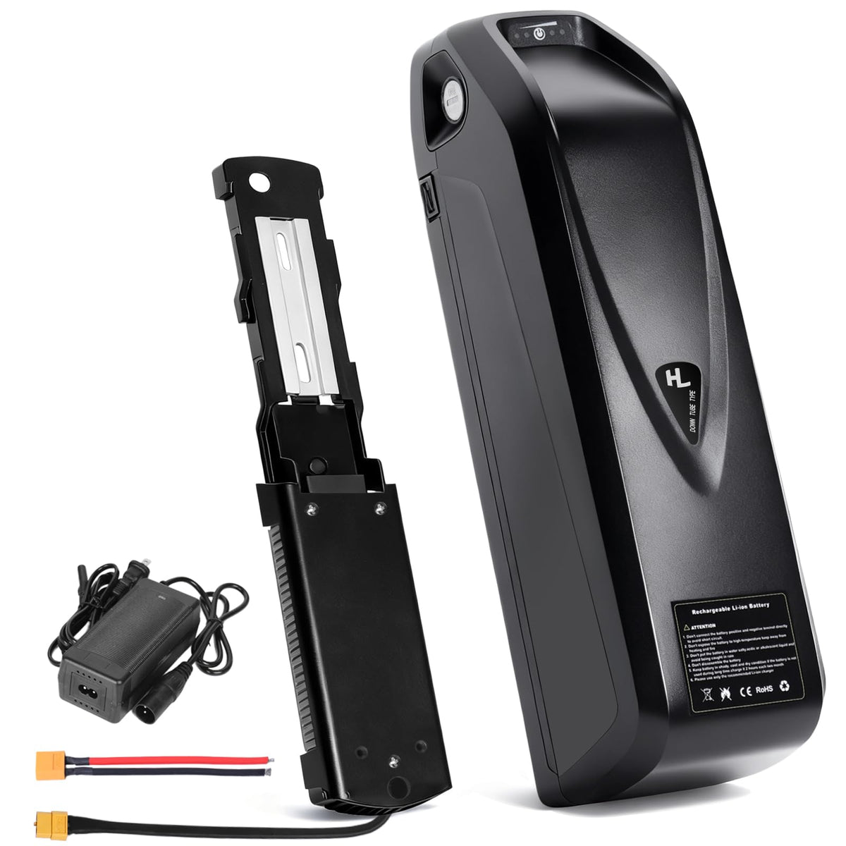 48V 13Ah Lithium Ebike Battery Pack with 30A BMS S821812