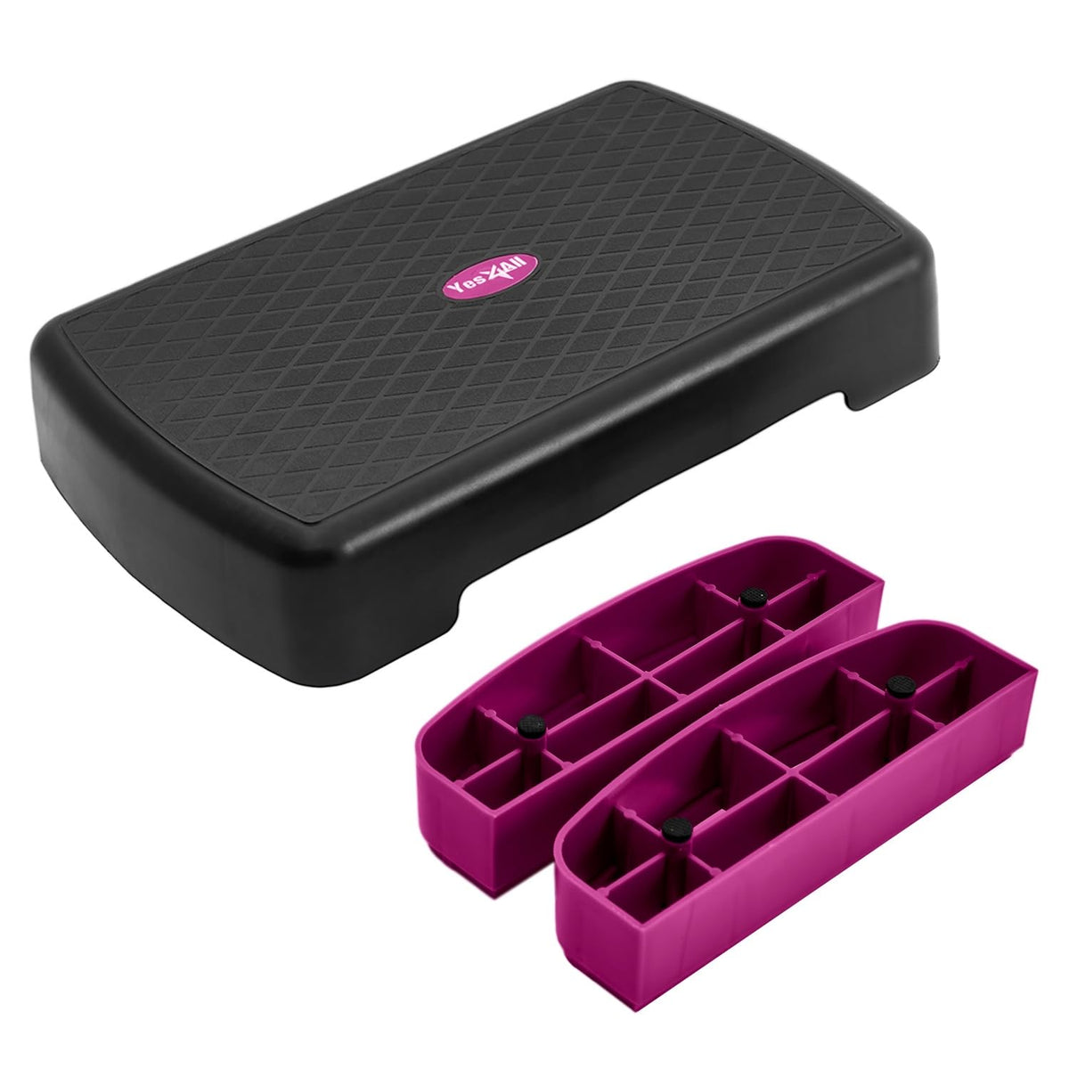 Aerobic Step Platform with Risers K1299
