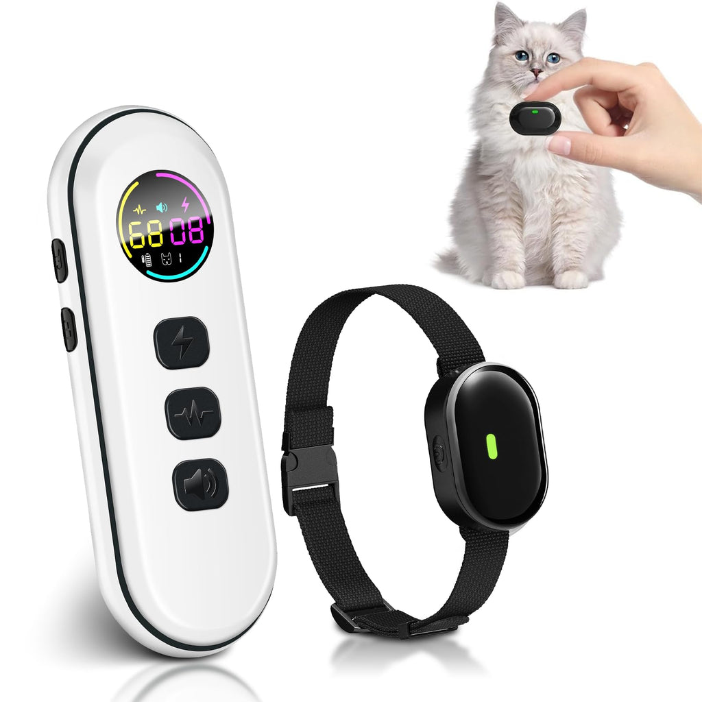Ultra-Small Cat Training Collar with Remote, Waterproof, Rechargeable H73479