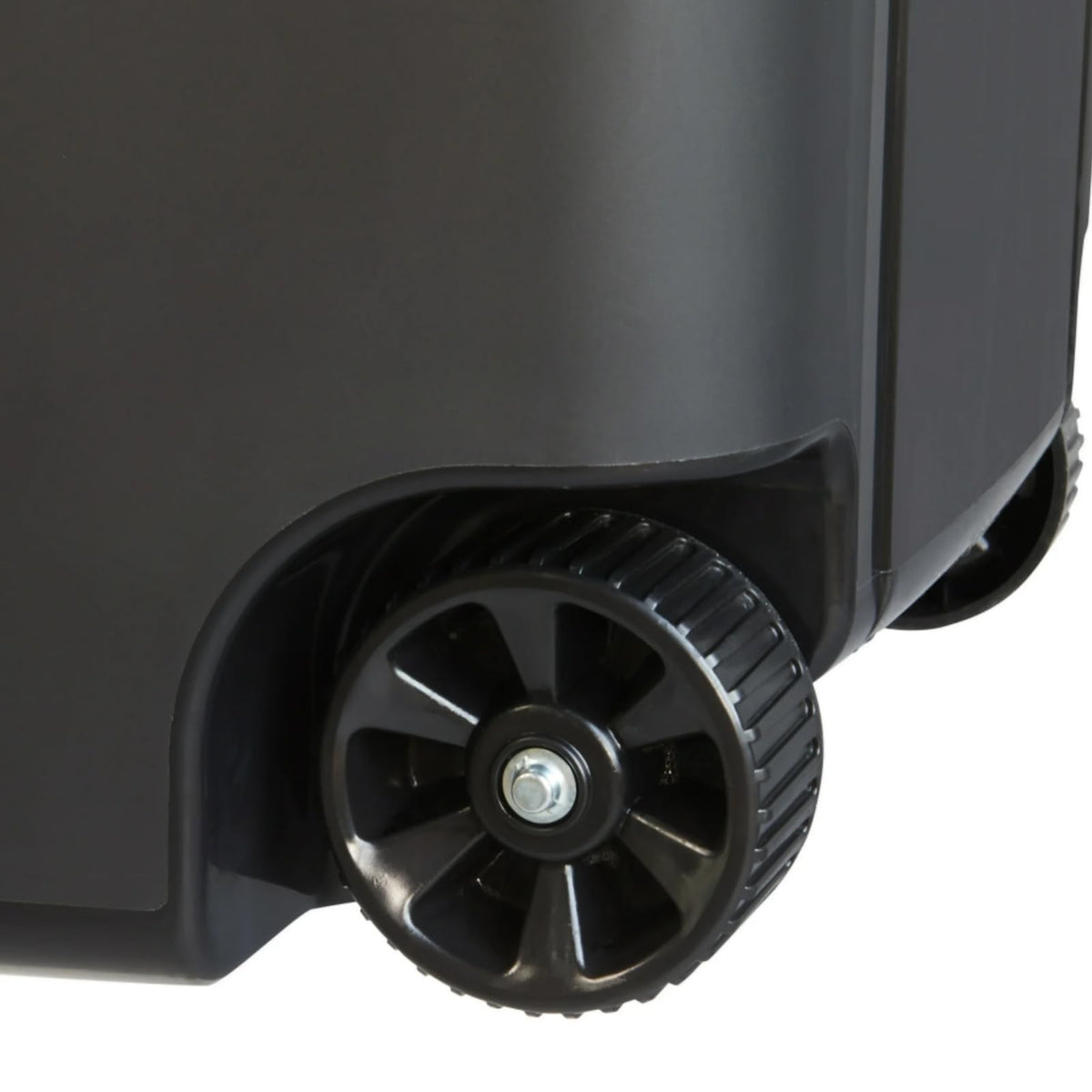 45 Gallon Outdoor Trash Can with Wheels and Lid U860026