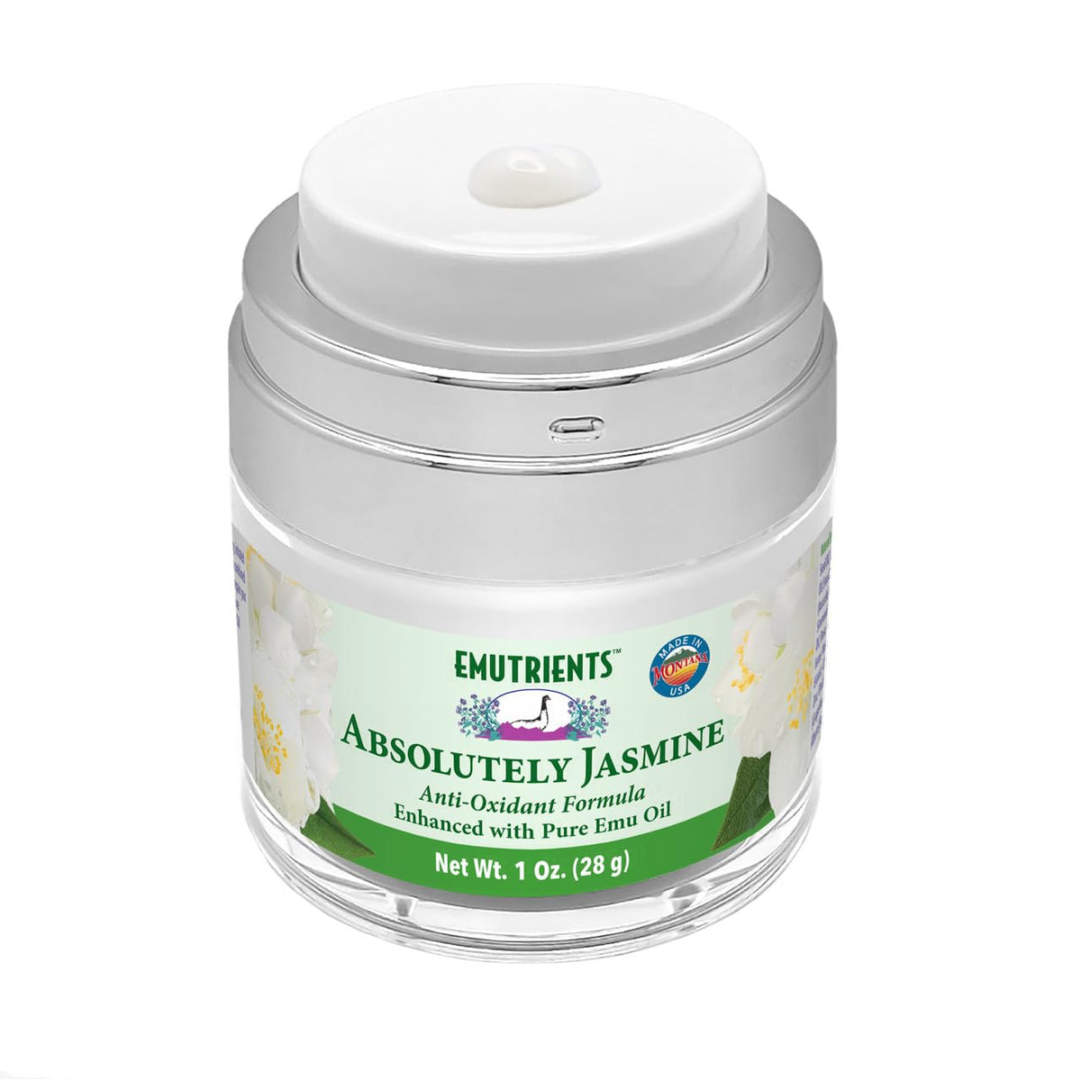 Jasmine Facial Cream 1 Ounce Jar with Emu Oil K685