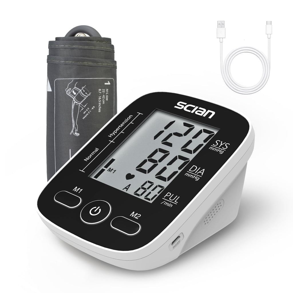 Automatic Upper Arm Blood Pressure Monitor with Large Cuff K65849