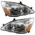 Headlight Set Left Right Clear Lens P473