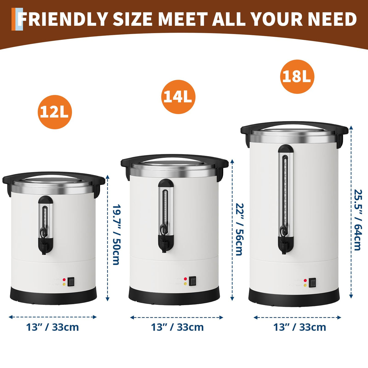12L Commercial Coffee Urn Y462642