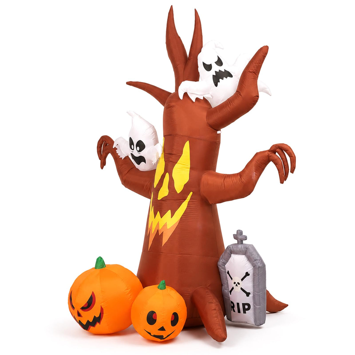 8FT Inflatable Ghost Tree Decoration T86701