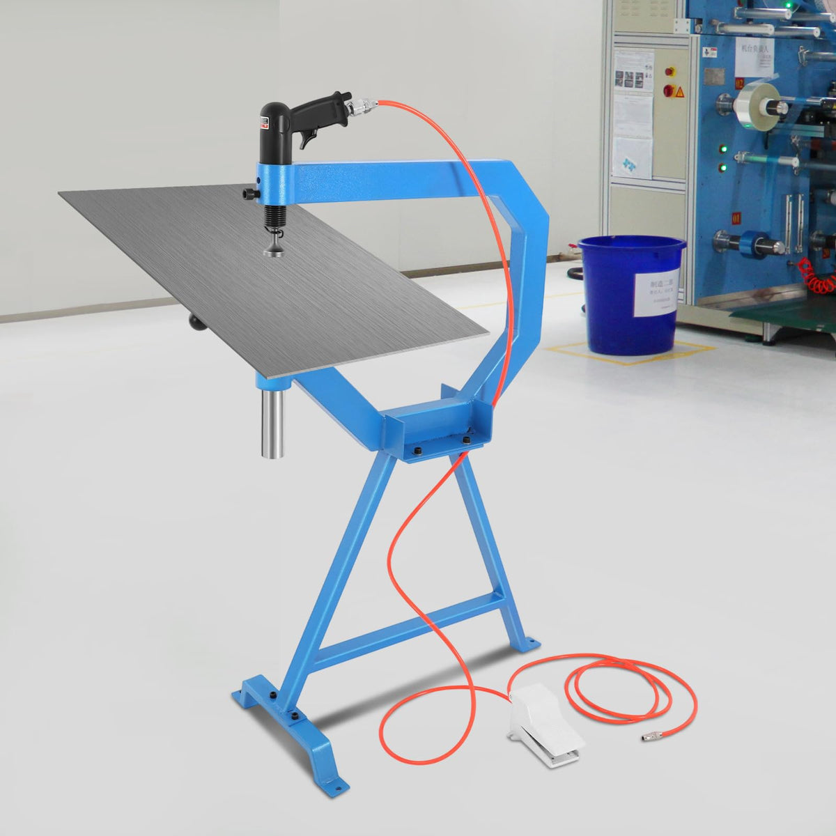 Pneumatic Planishing Hammer with Foot Pedal & Steel Stand G63173