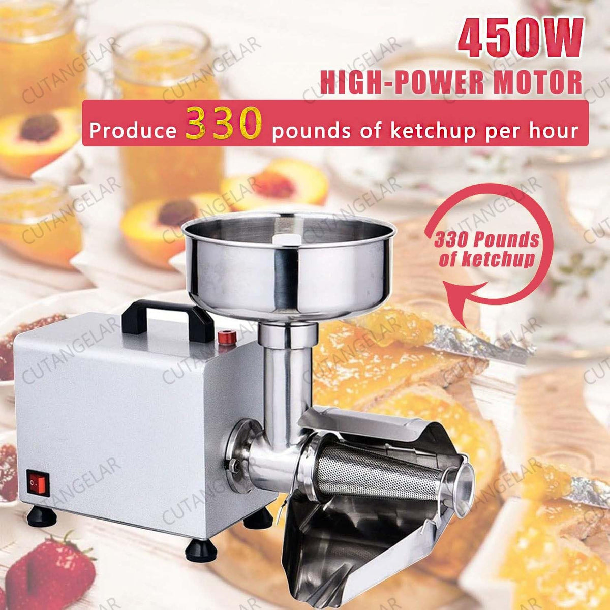 Stainless Steel 450W Tomato Grinder L90748