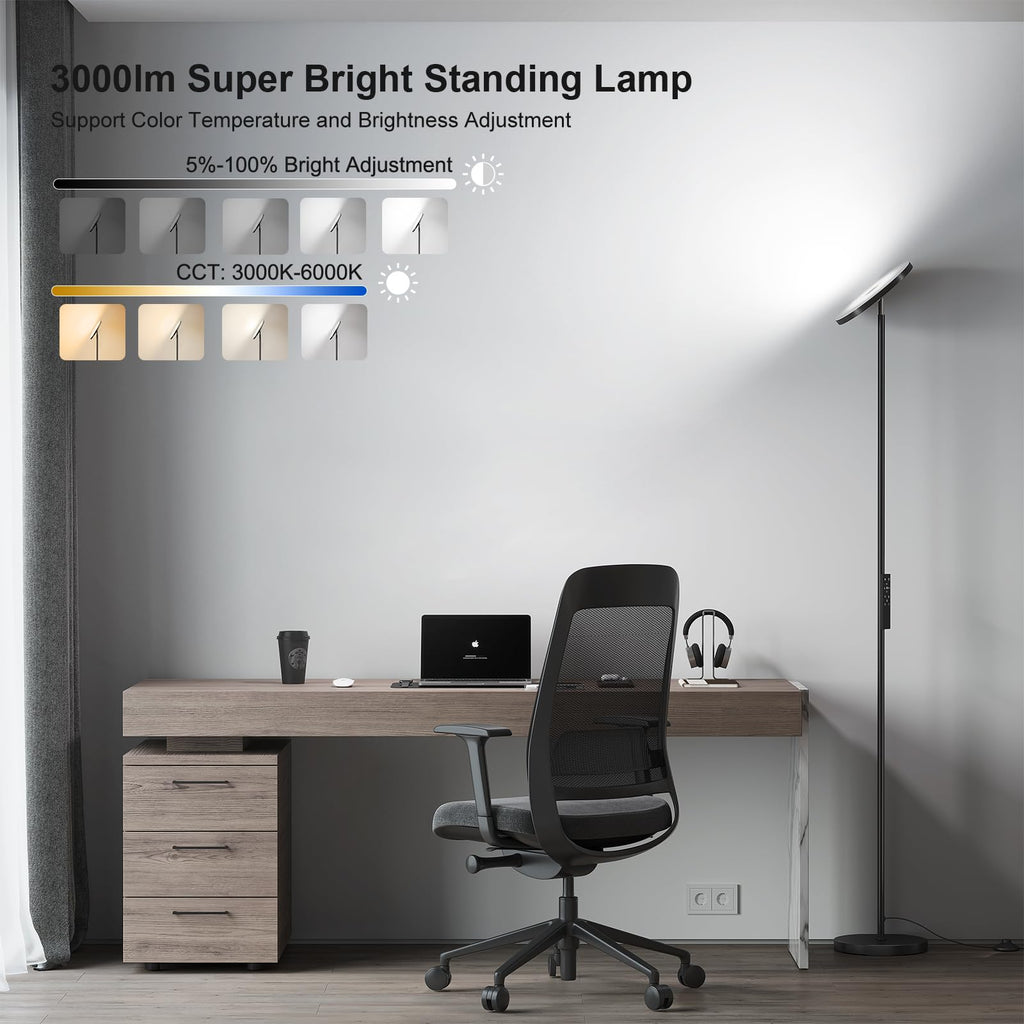 Floor Lamps with Remote Control F260608