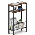 Narrow 3-Tier Wooden Side Table K1410