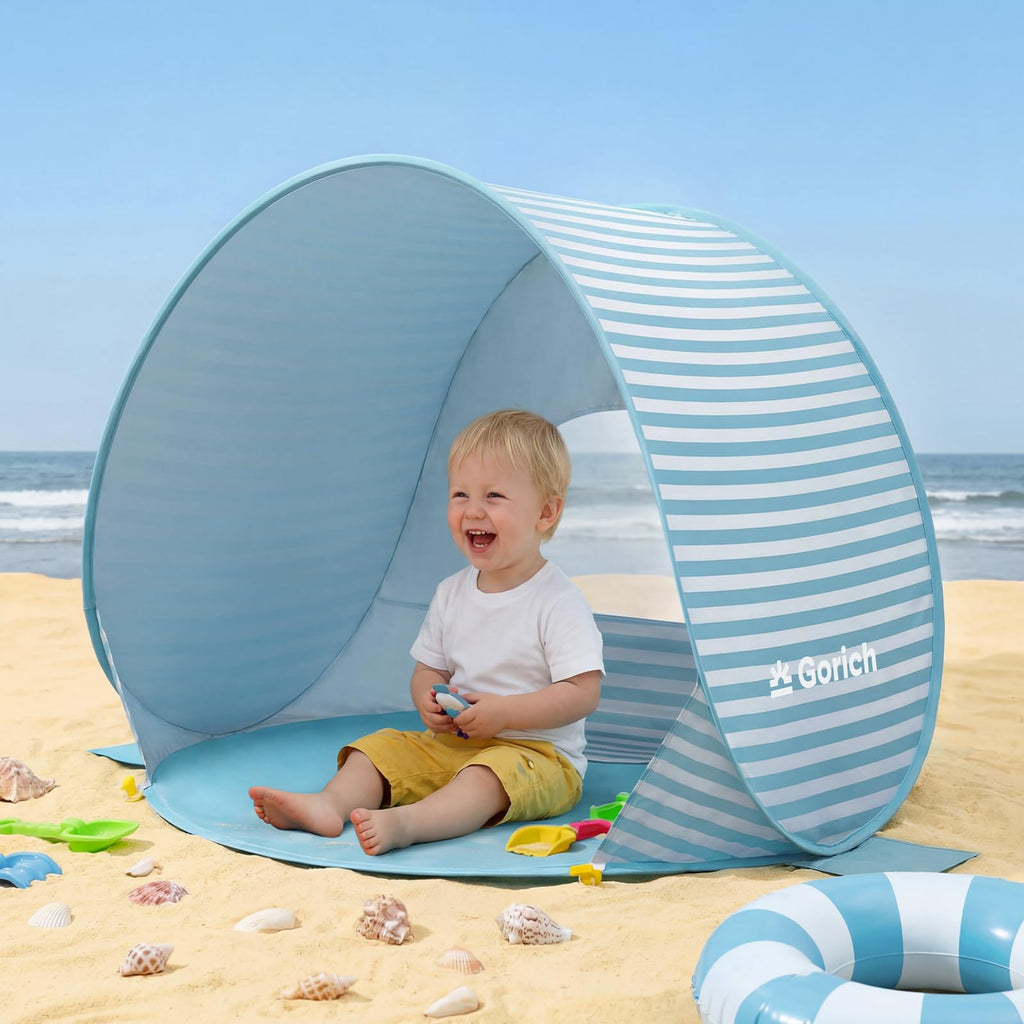 Pop Up Baby Beach Tent with UPF50+ UV Protection C9579