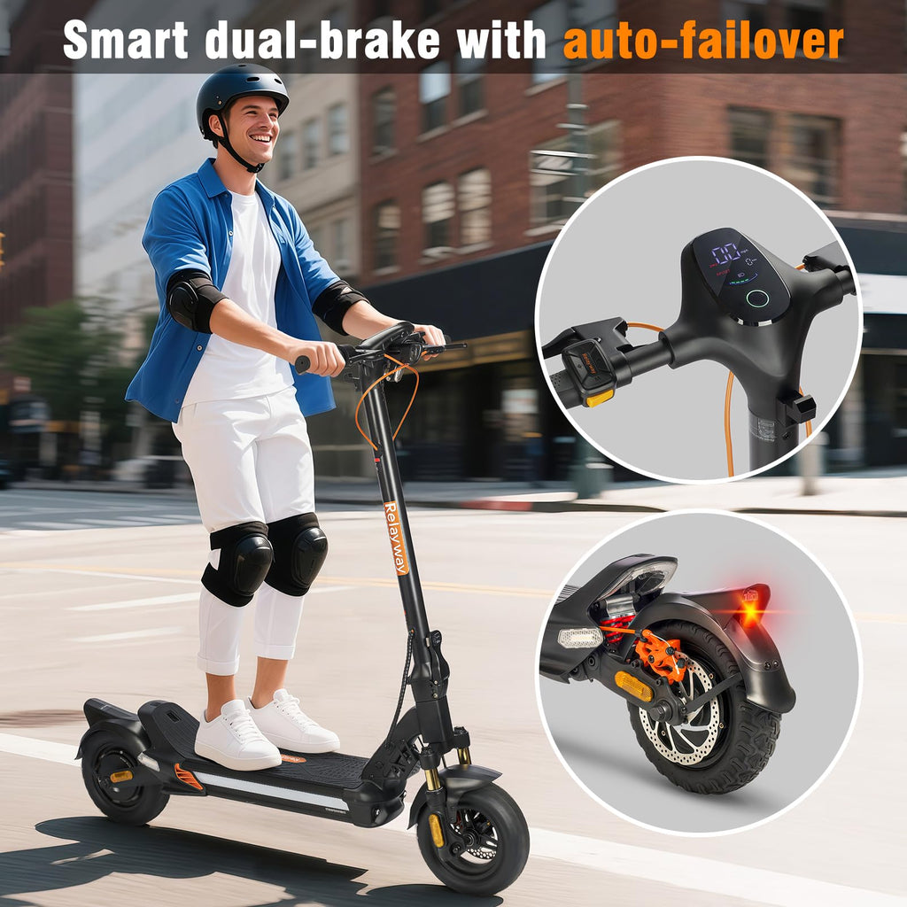 Offroad Electric Scooter 30 Mph 40-50 Miles Range I89823