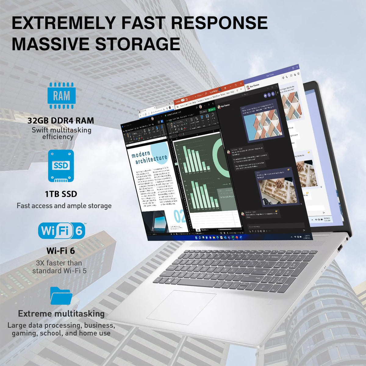 17.3 Inch Touchscreen Laptop Z411