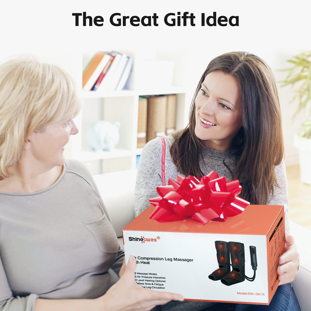 Air Compression Leg Massager with Heat L65407