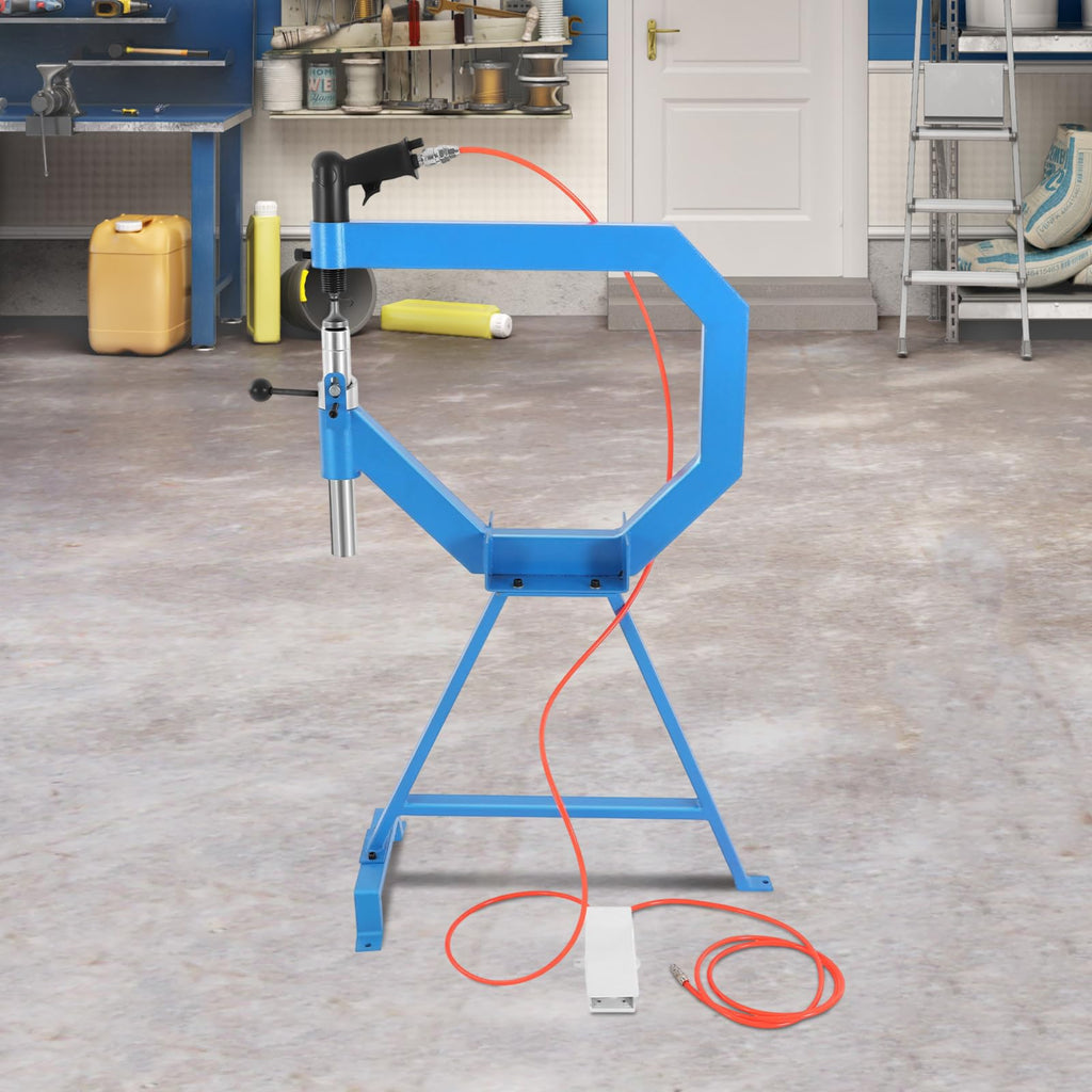 Pneumatic Planishing Hammer with Foot Pedal & Steel Stand G63173