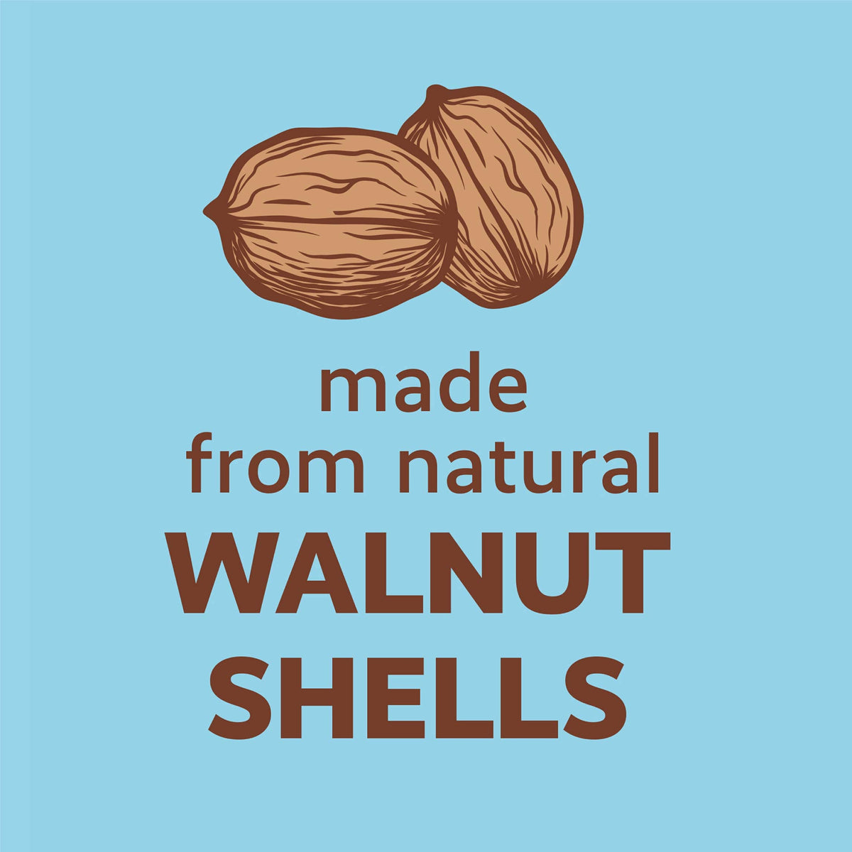 Unscented Walnut Shell Cat Litter 40 Lbs N4140