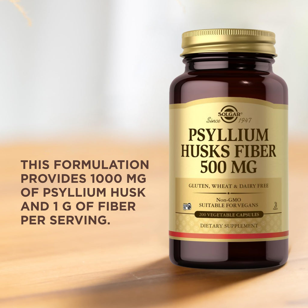 Psyllium Husks Fiber 200 VCaps V8832
