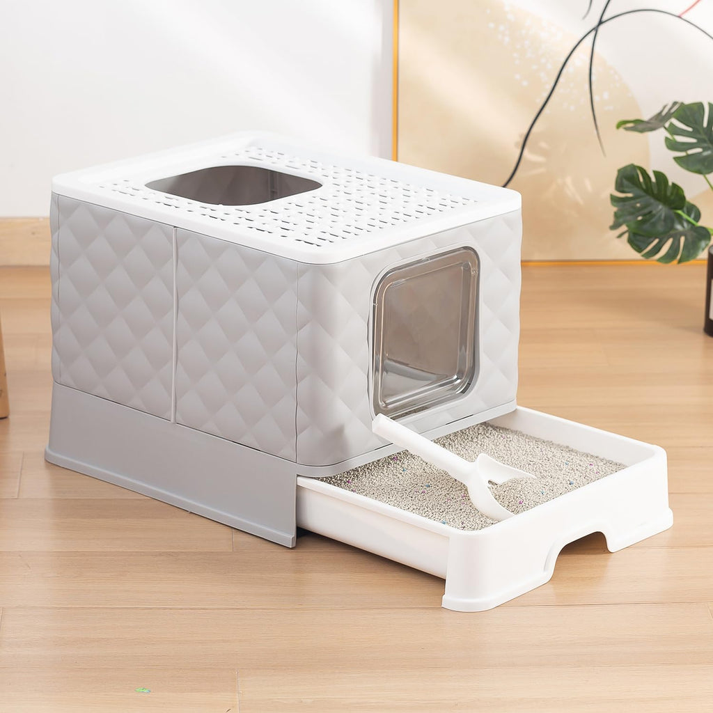 Foldable Cat Litter Box Q864877