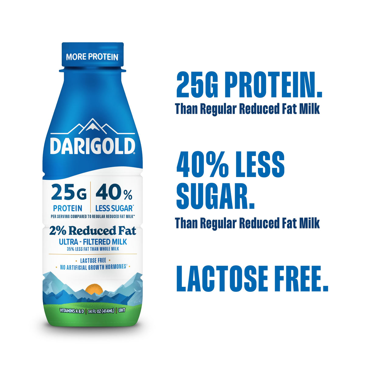 2 Percent High Protein Low Fat Lactose Free Milk 14oz 12 Pack R79958