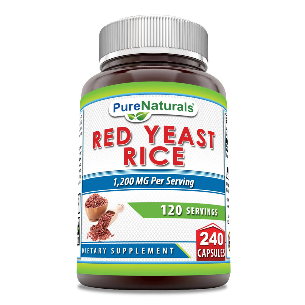 Red Yeast Rice 1200 Mg 240 Capsules Supplement L408