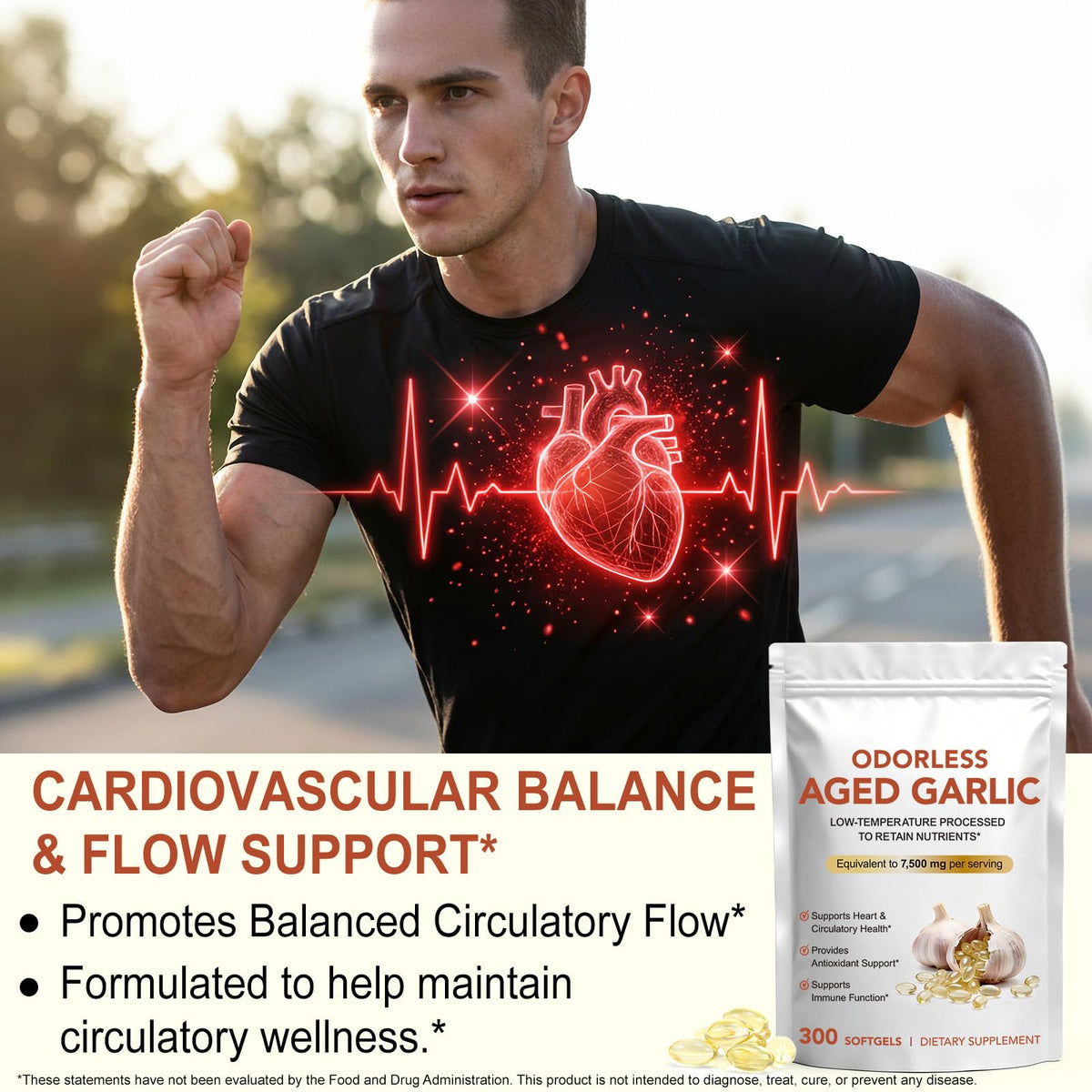 Aged Garlic Extract Capsules 15:1 Concentrated Formula 2 Pack Z8965