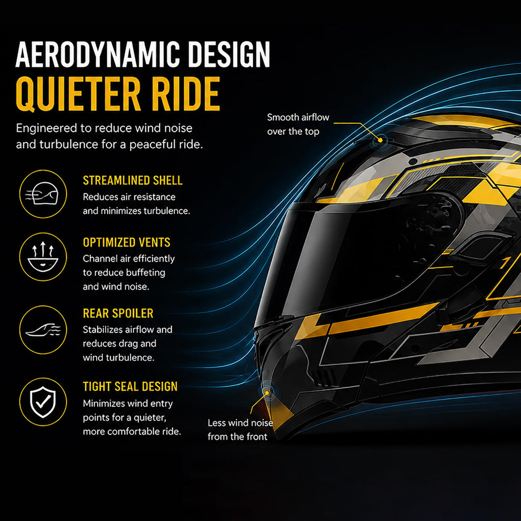 Bluetooth Modular Flip Up DOT Approved Full Face Motorcycle Helmet N193