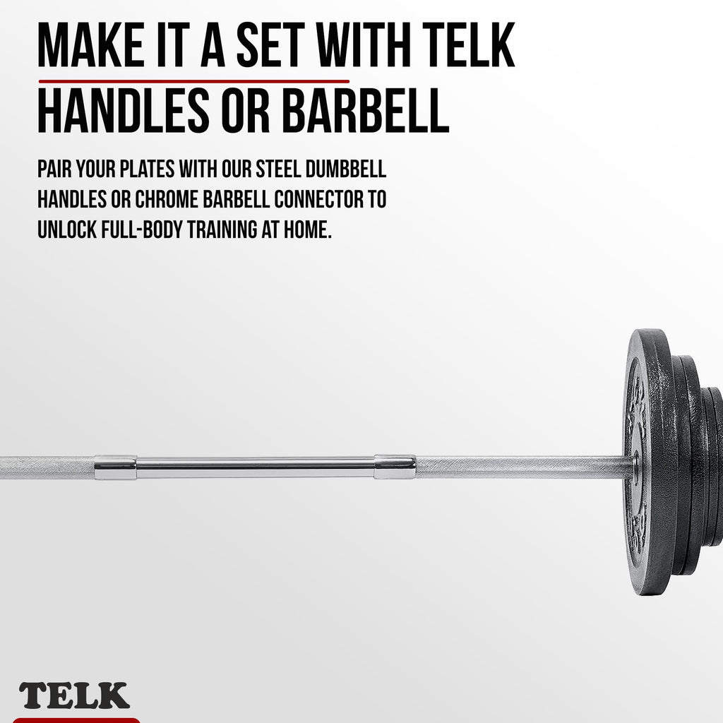Adjustable Dumbbell Set with Cast Iron Plates E685