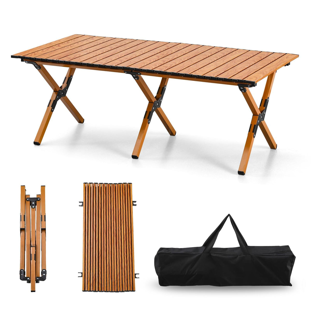 4Ft Aluminum Folding Camping Table O21200