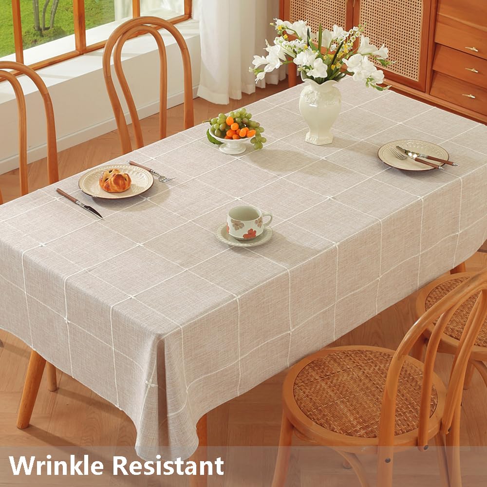 Square 52x52 Inch Washable Tablecloth K242663