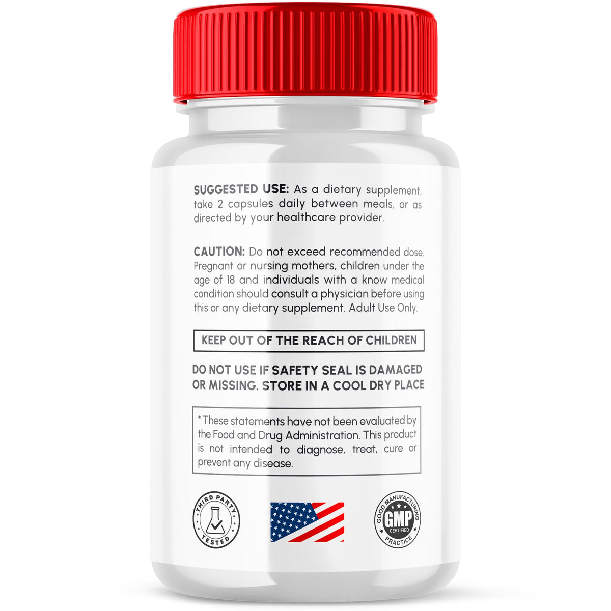 5 Pack 300 Capsules J7218