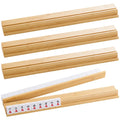 Bamboo Mahjong Racks with Magnetic Pushers D929