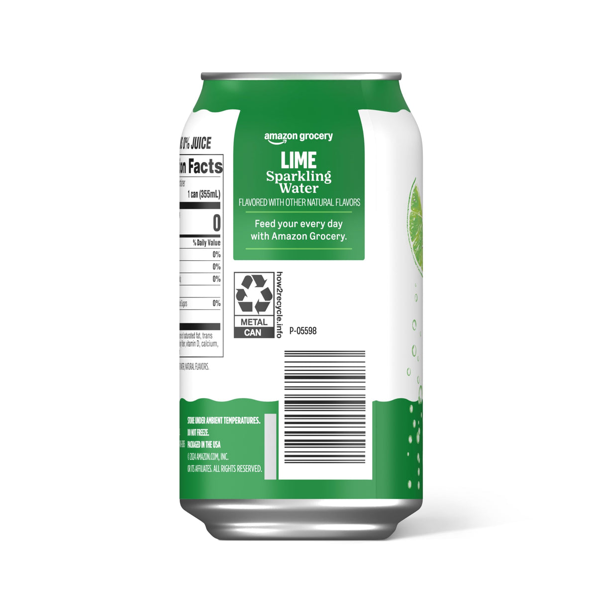 Sparkling Water Lime 12 Fl Oz 12 Cans R8135